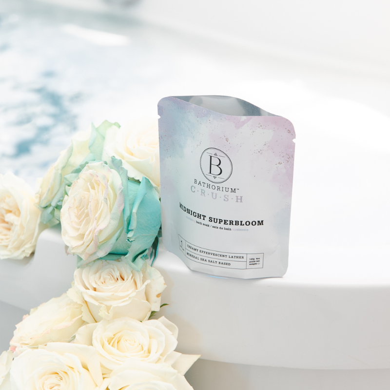 NEW Midnight Superbloom Crush Bath Soak 600g