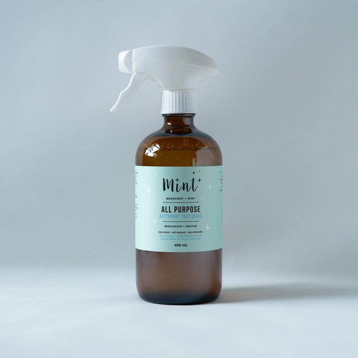 Mint All Purpose Cleaner, Glass Bottle