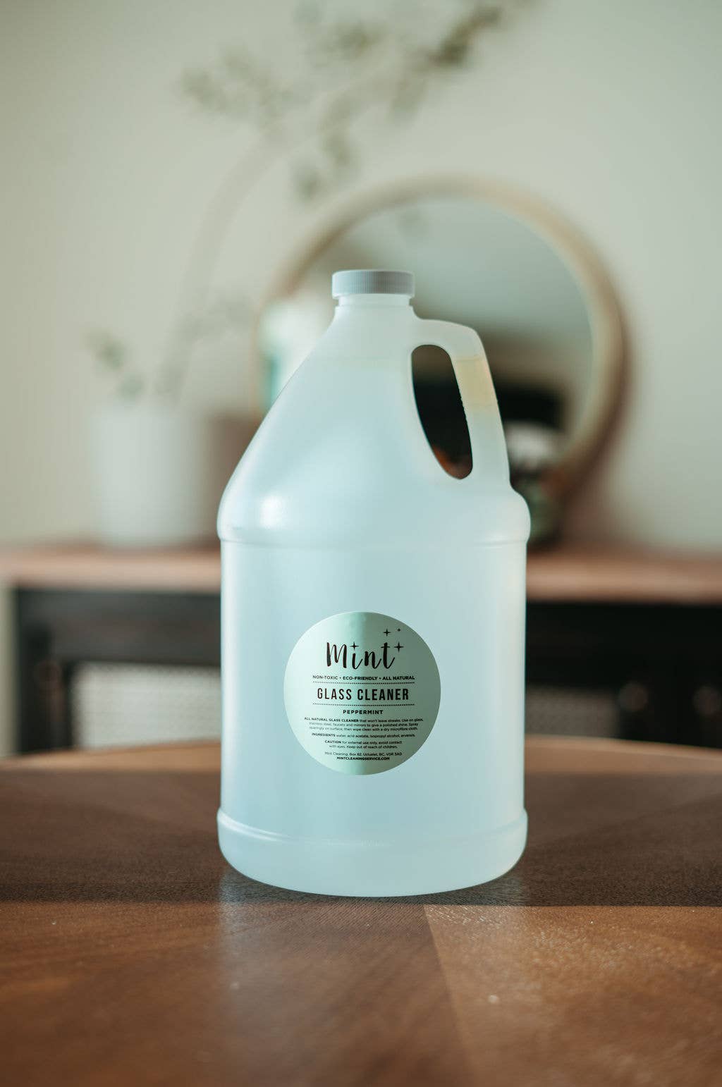 Mint Glass Cleaner Refill, 3.8L Jug