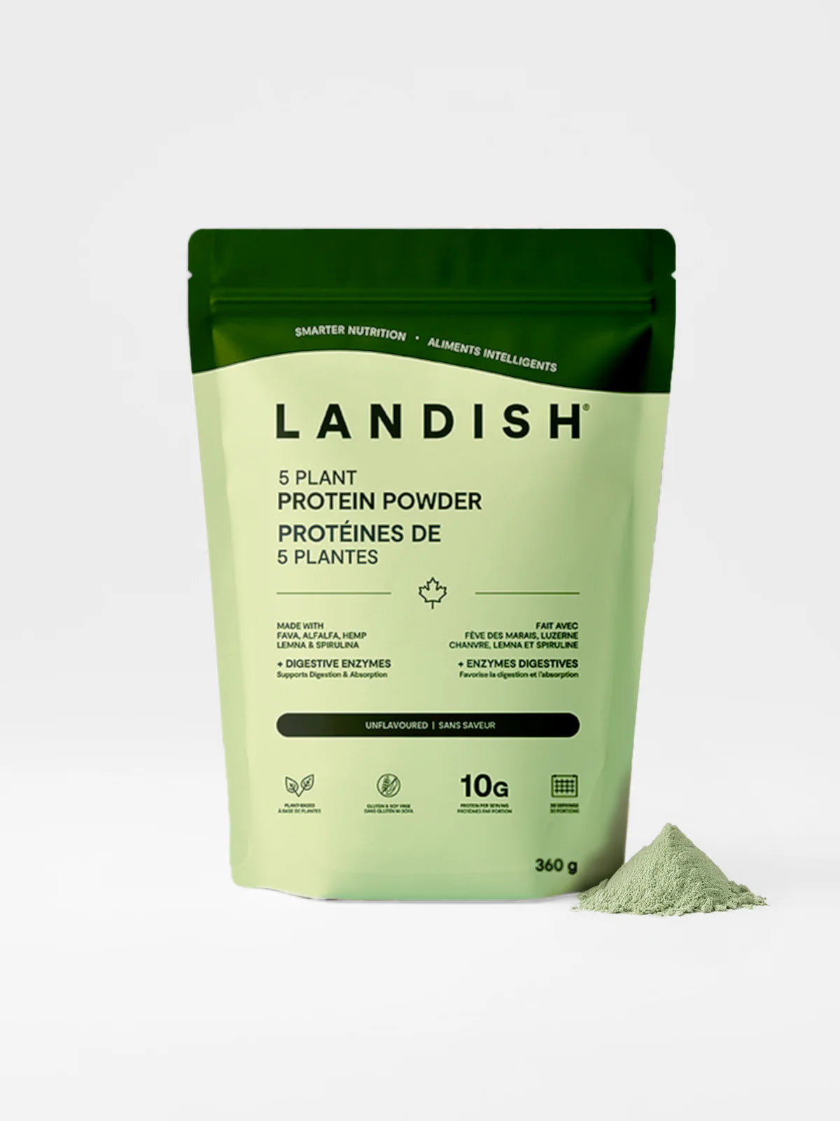 Landish 5 plant protein powder