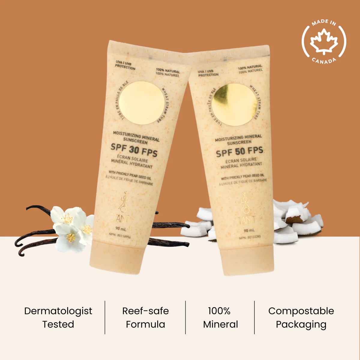 Tanit Moisturizing Mineral Sunscreen
