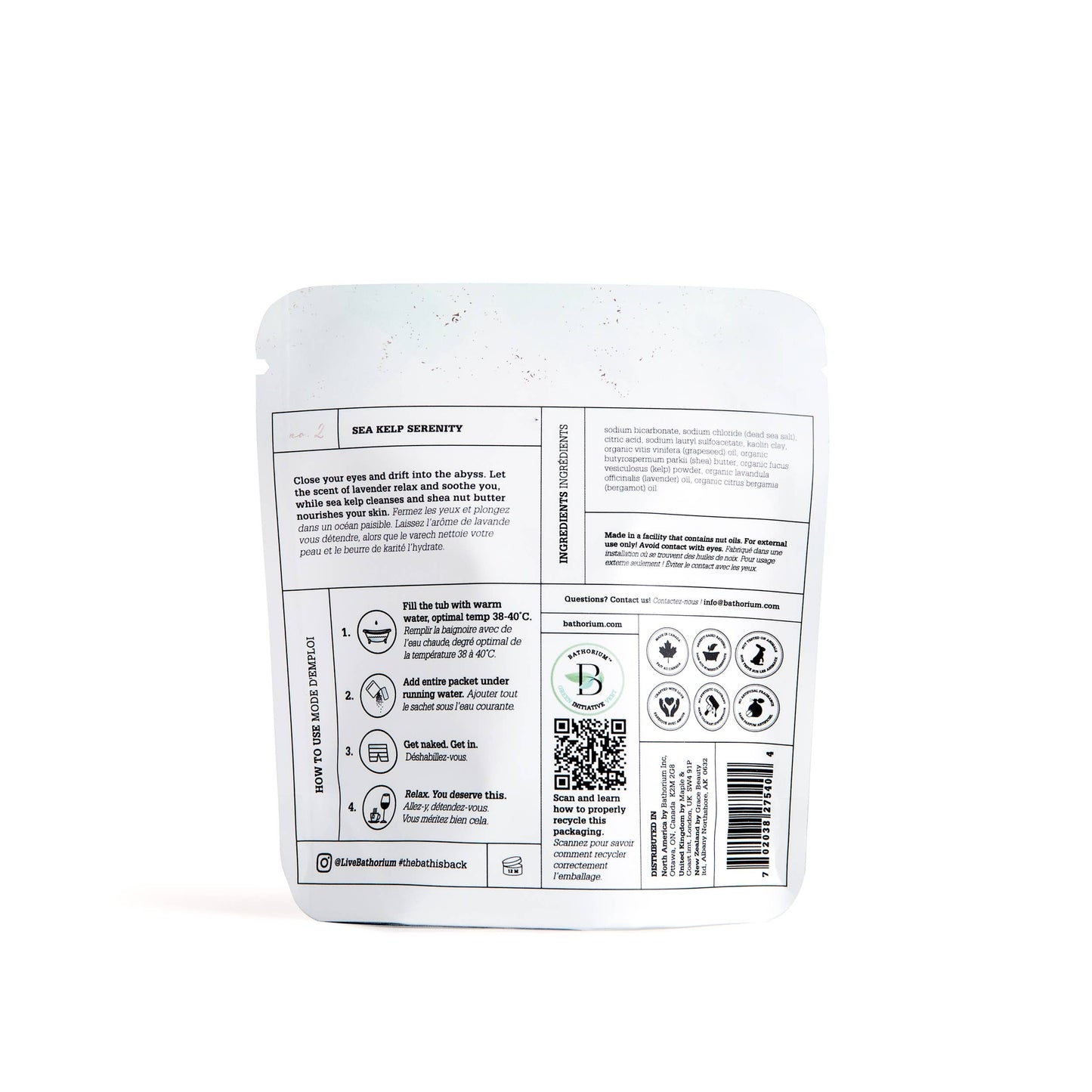 Sea Kelp Serenity Crush Bath soak 120g