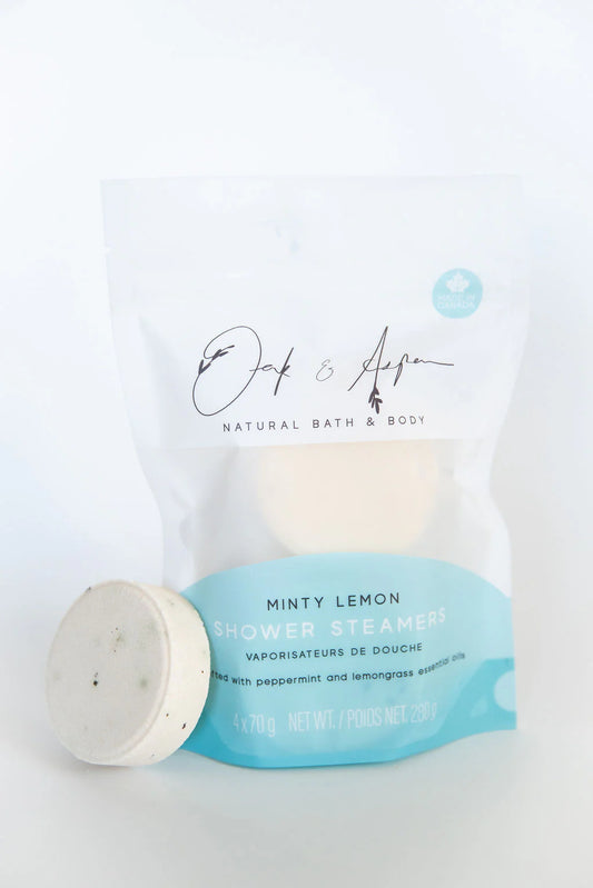 Oak & Aspen Minty Lemon Shower Steamers