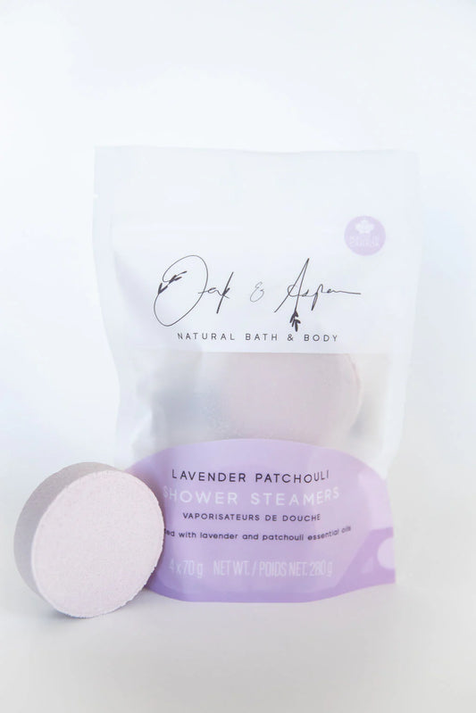Oak & Aspen Lavender Patchouli Shower Steamers