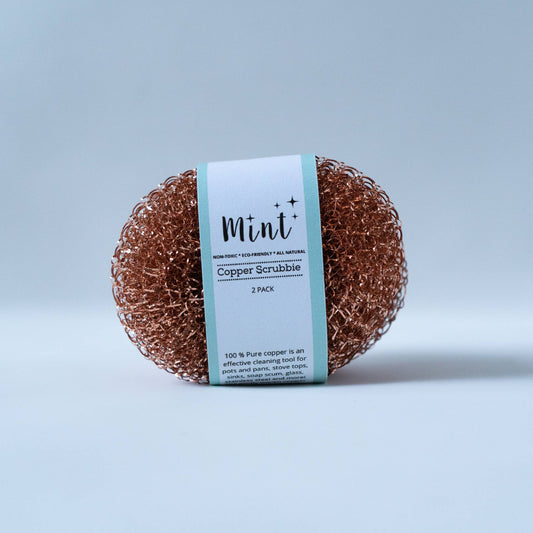 Mint Copper Scrubbie (2 pack)
